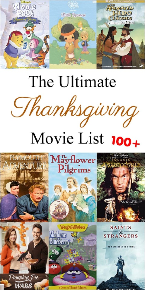 Ultimate Thanksgiving Movie List (over 100 movies!!)